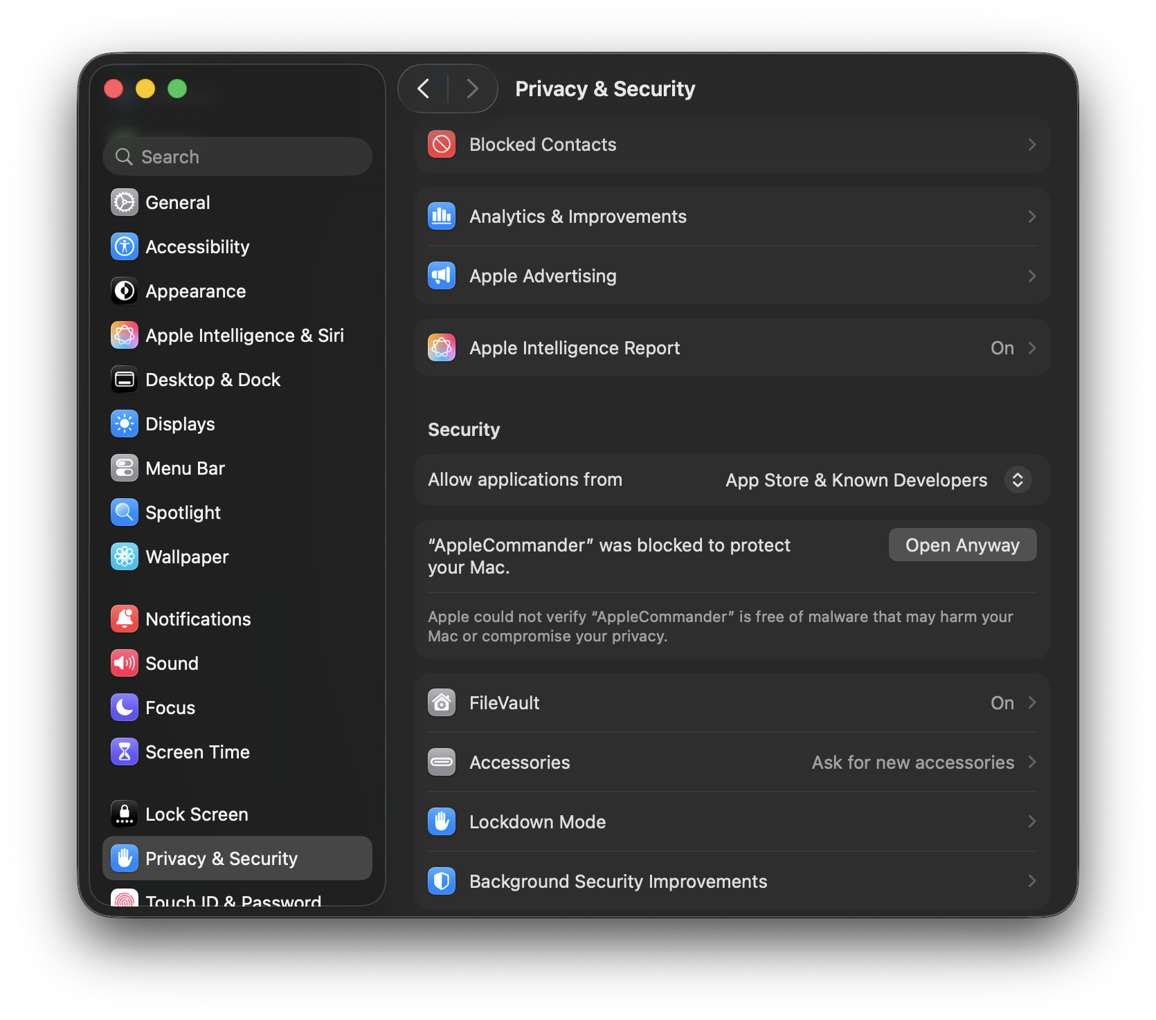 privacy and securiy